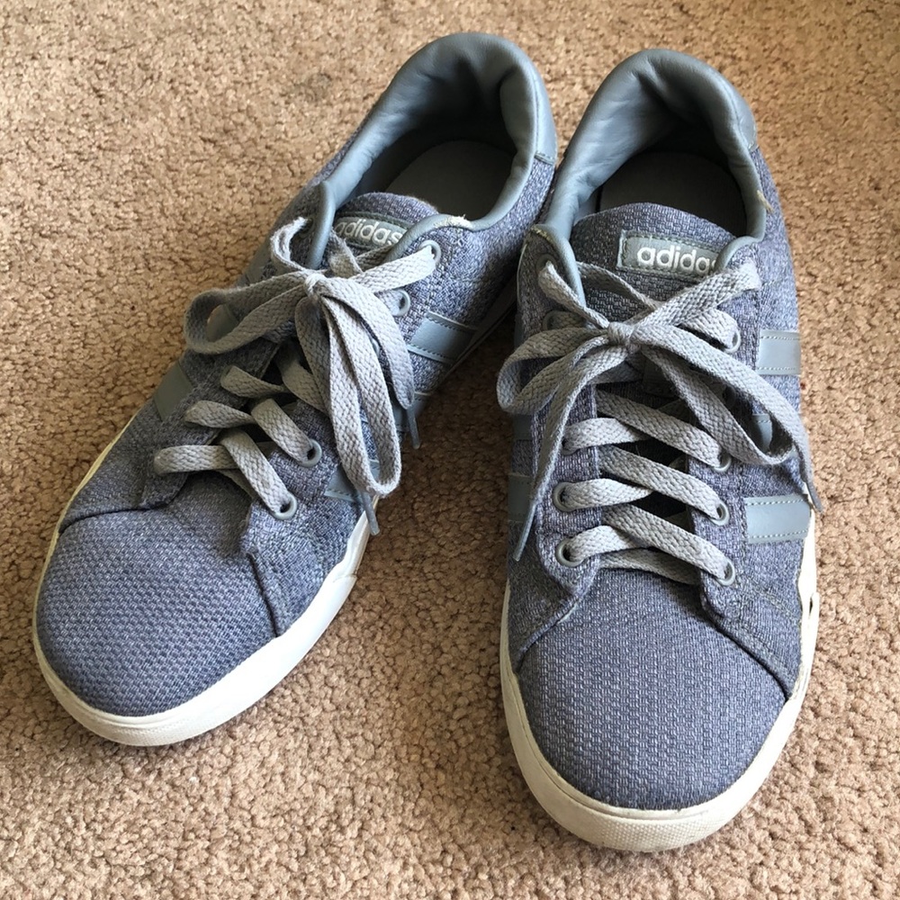 Gray Adidas Shoes